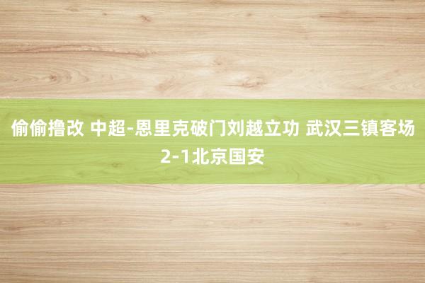 偷偷撸改 中超-恩里克破门刘越立功 武汉三镇客场2-1北京国安